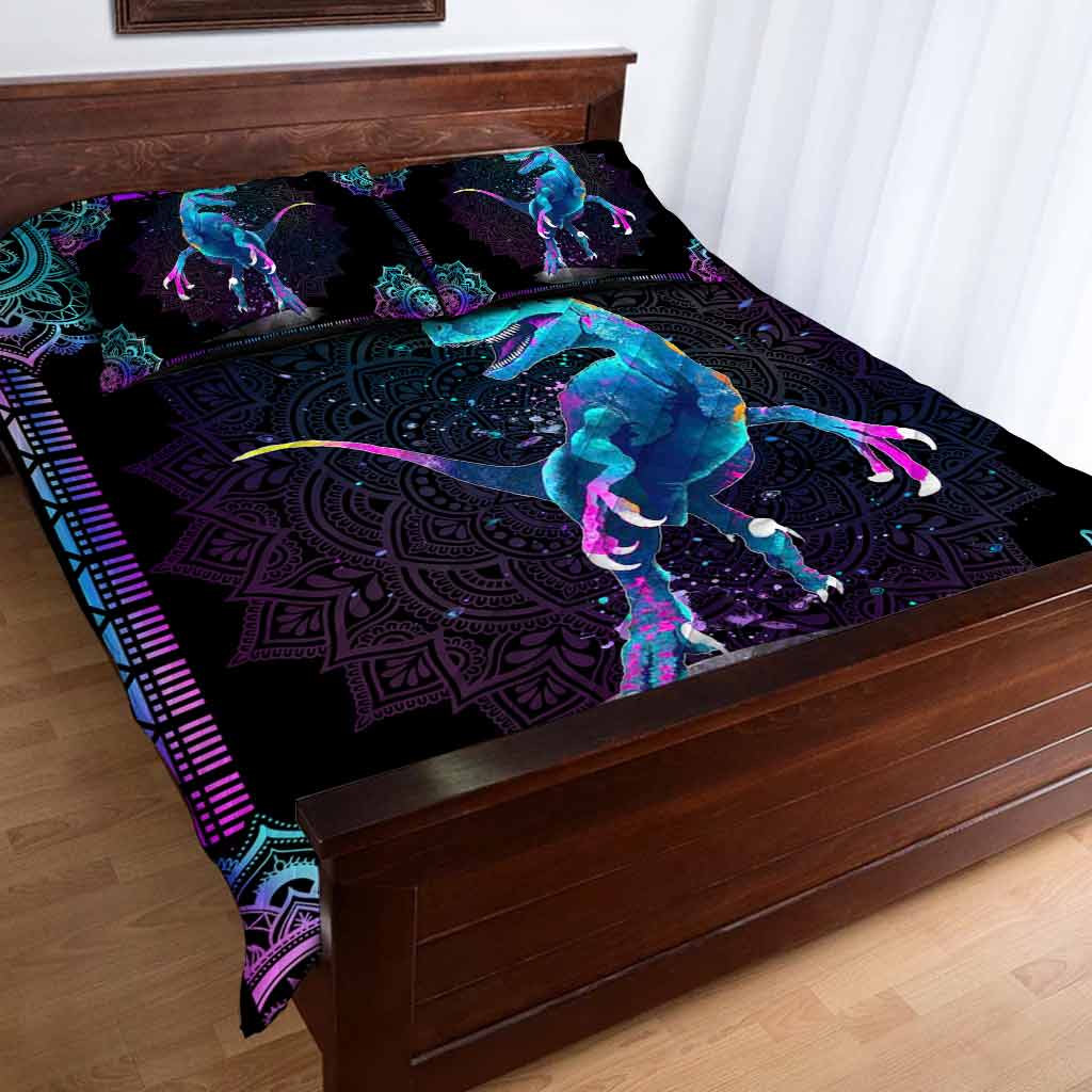 Dinosaur Quilt Bed Set