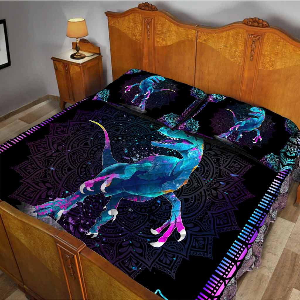 Dinosaur Quilt Bed Set