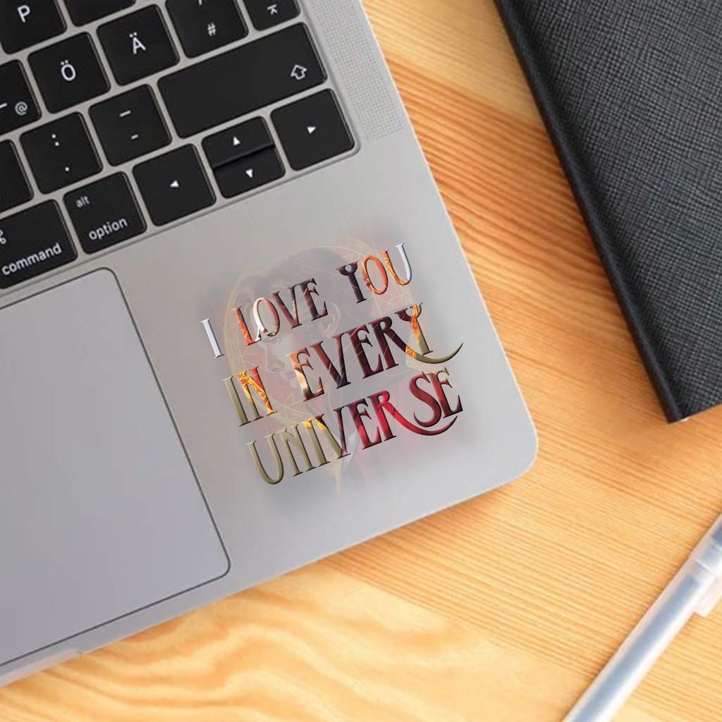 I Love You In Every Universe -  Decal Full