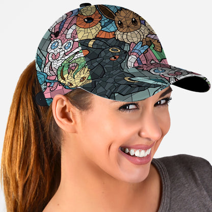 Stained Glass Monster Trainer Classic Cap