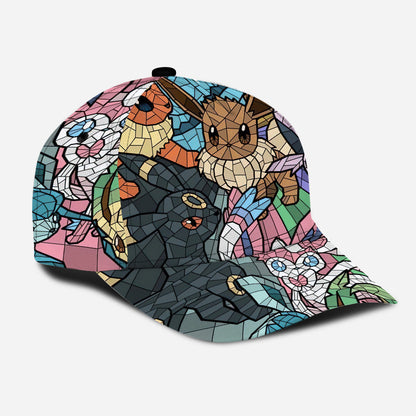 Stained Glass Monster Trainer Classic Cap