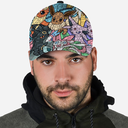 Stained Glass Monster Trainer Classic Cap