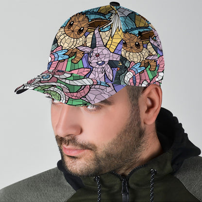 Stained Glass Monster Trainer Classic Cap