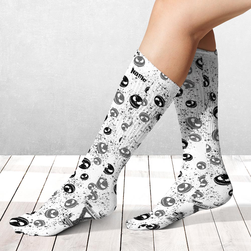 Rock Paper Scissors - Personalized Nightmare Socks