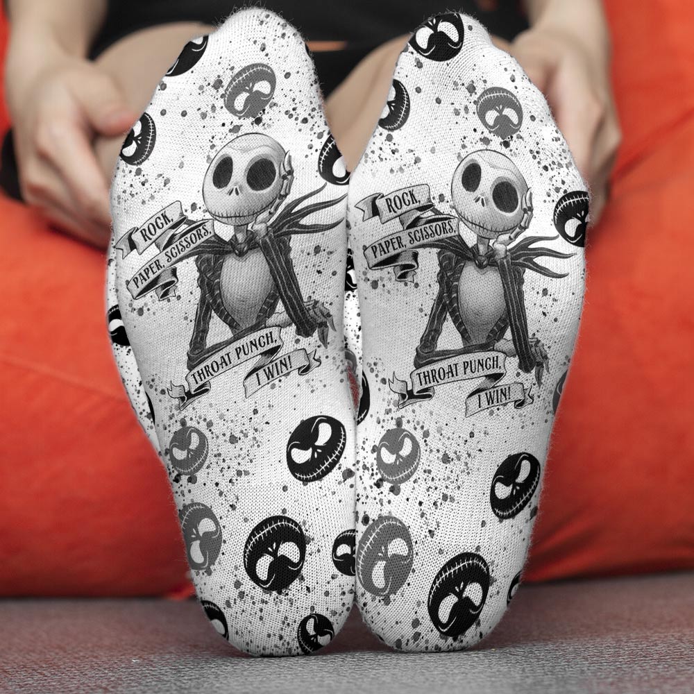 Rock Paper Scissors - Personalized Nightmare Socks