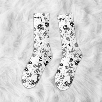 Rock Paper Scissors - Personalized Nightmare Socks