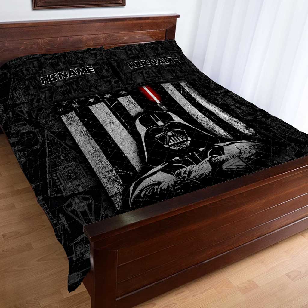 SW Fan - Personalized The Force Quilt Set