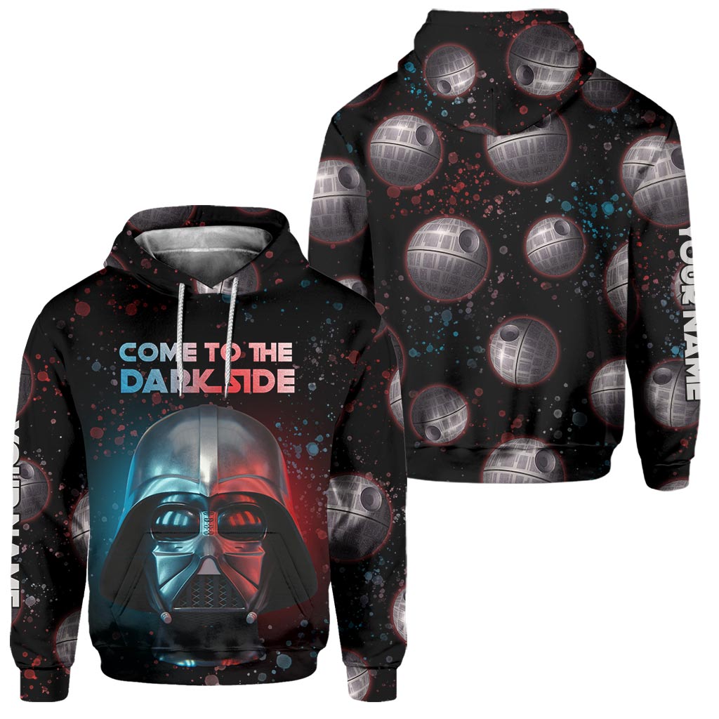 Come To The Dark Side - Personalized The Force Hoodie and Sweatpants