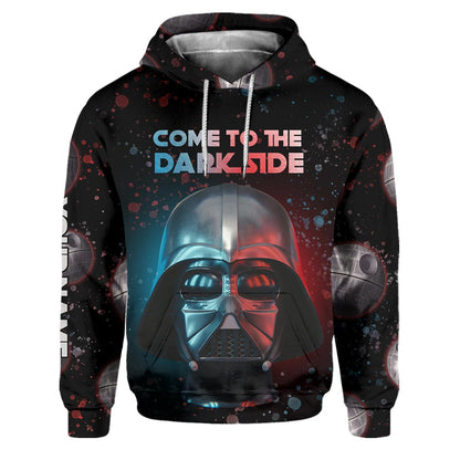 Come To The Dark Side - Personalized The Force Hoodie and Sweatpants