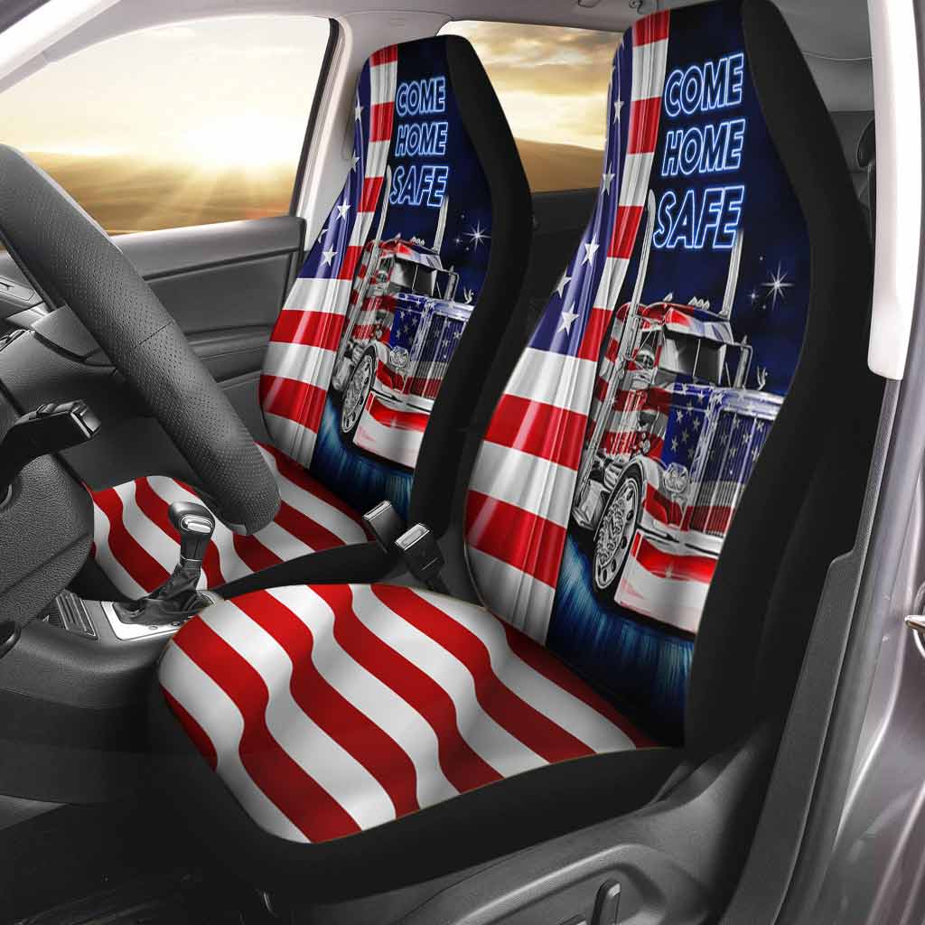 Come Home Safe - Trucker Seat Covers