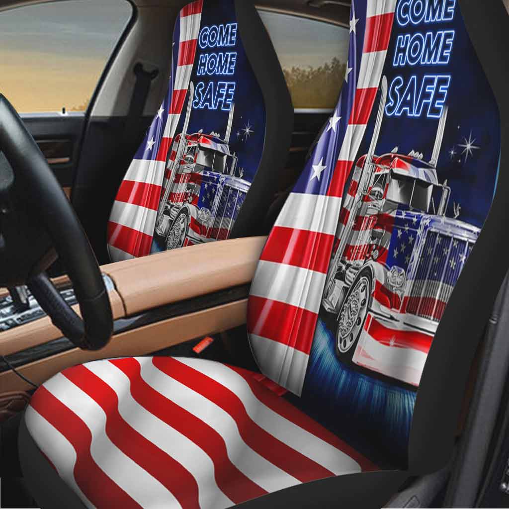 Come Home Safe - Trucker Seat Covers