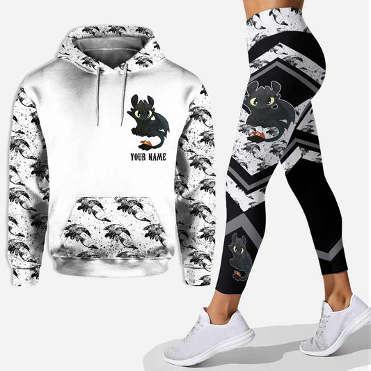 Rock Paper Scissors I Win - Personalized Hoodie And Leggings