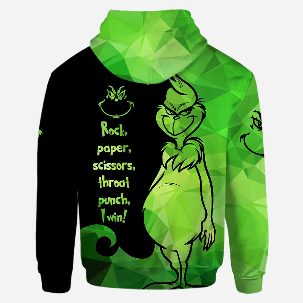 Rock Paper Scissors I Win - Personalized Hoodie and Leggings