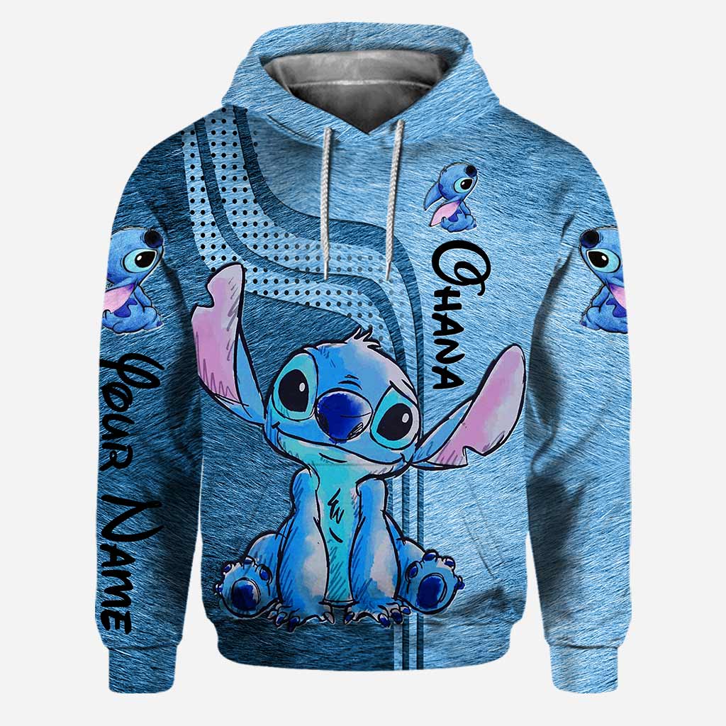 Ohana Means Family - Personalized Hoodie And Leggings