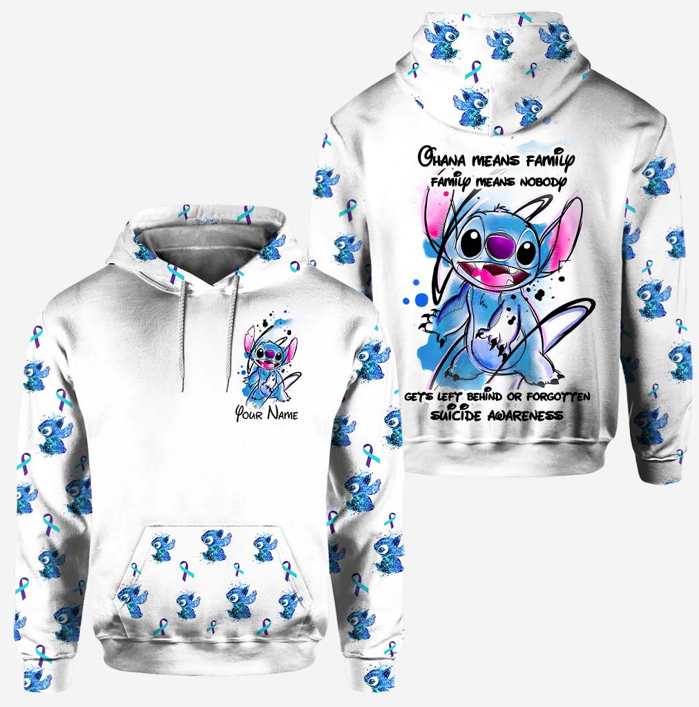 Ohana Means Family - Personalized Suicide Prevention Hoodie and Leggings