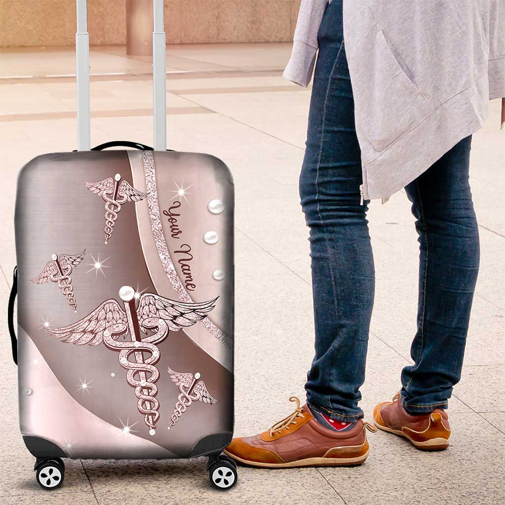 Nurse Life - Personalized Nurse Luggage Cover