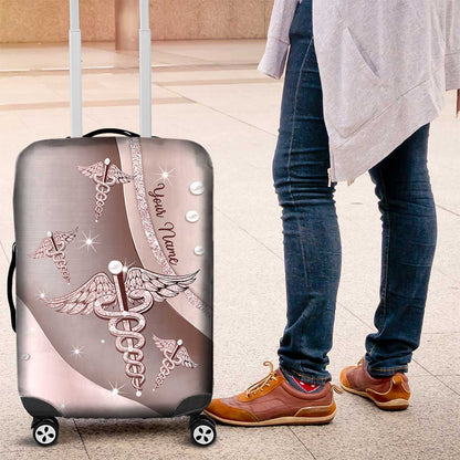 Nurse Life - Personalized Nurse Luggage Cover