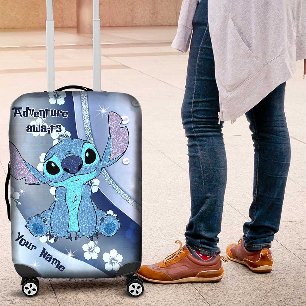 Adventure Awaits - Personalized Ohana Luggage Cover