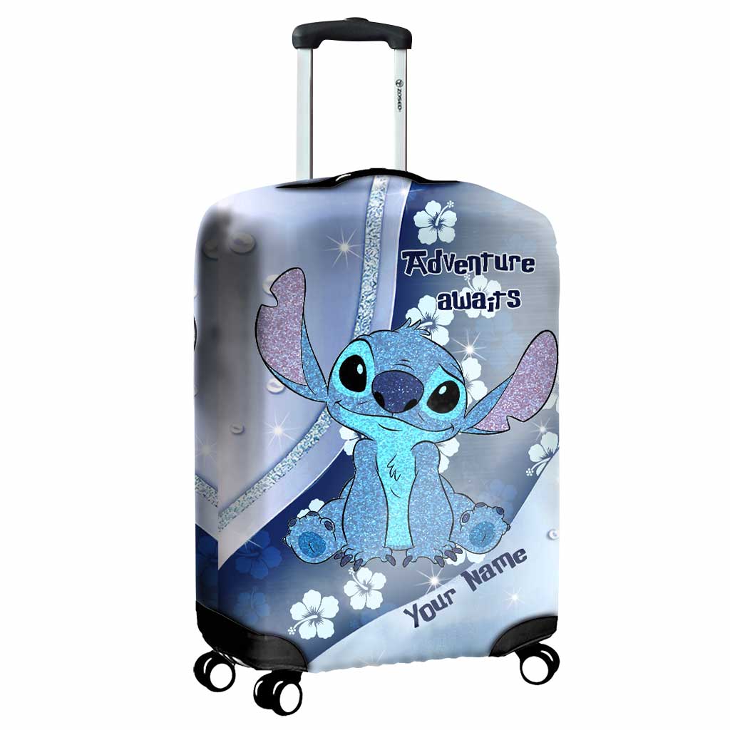 Adventure Awaits - Personalized Ohana Luggage Cover