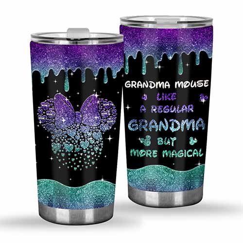 Happiest Grandma On Earth - Personalized Mother's Day Tumbler