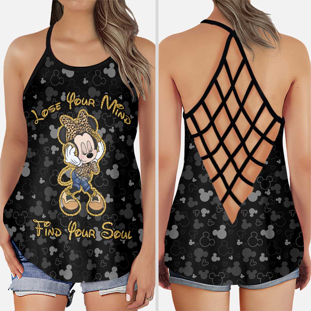 Lose Your Mind Find Your Soul - Music Cross Tank Top