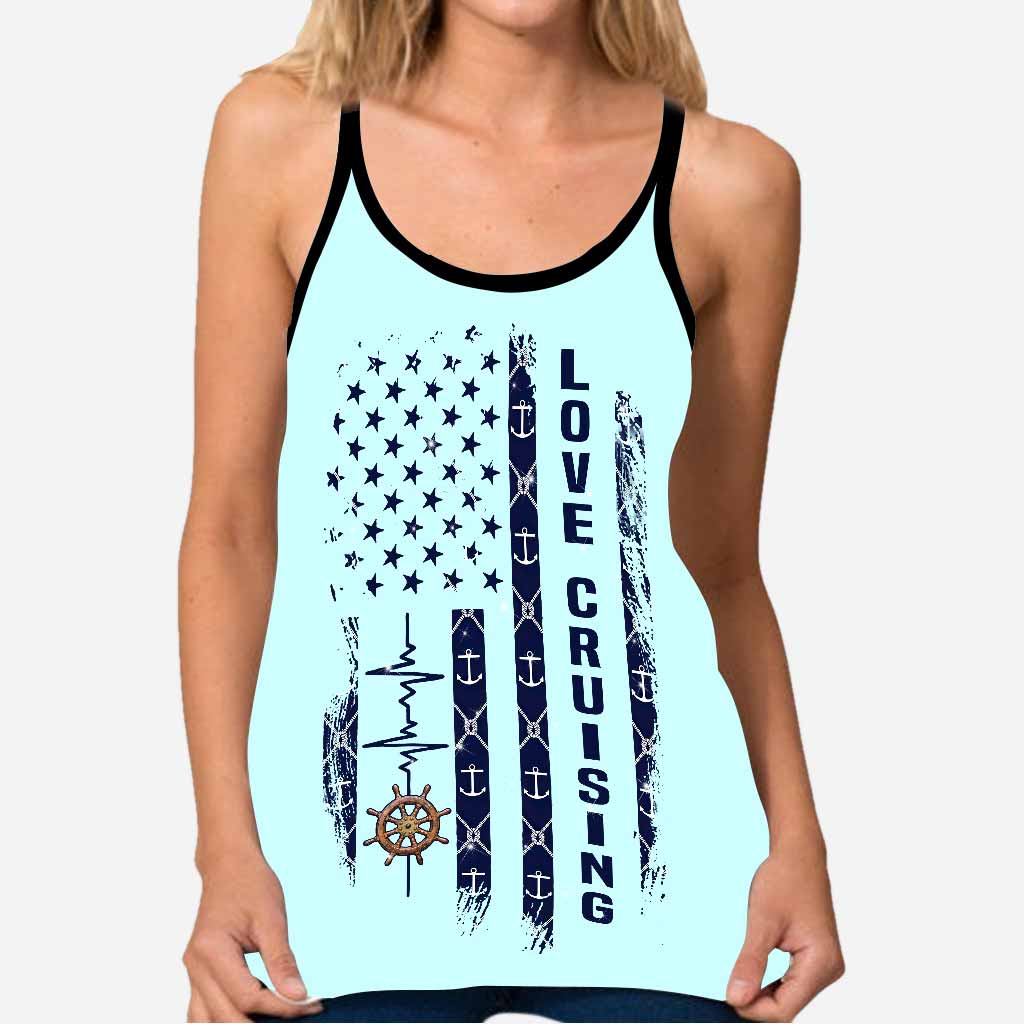 Love Cruising Cross Tank Top