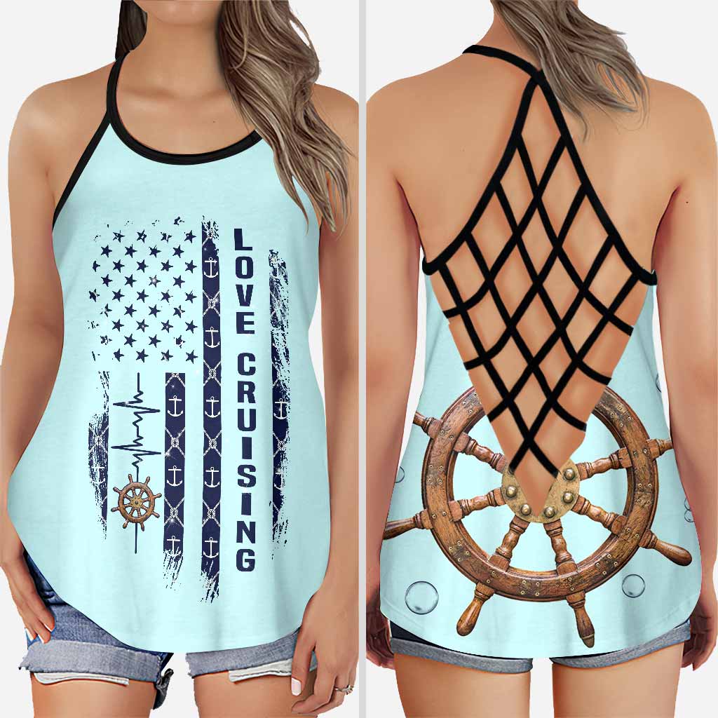 Love Cruising Cross Tank Top