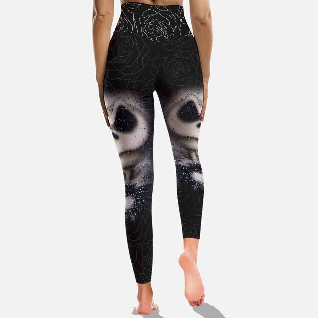 Hello Darkness My Old Friend Nightmare - Personalized Cross Tank Top and Leggings