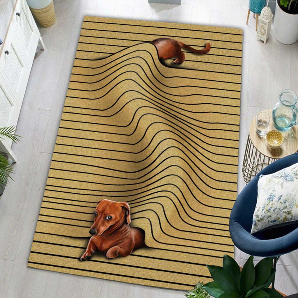 Lovely Dachshund Rug