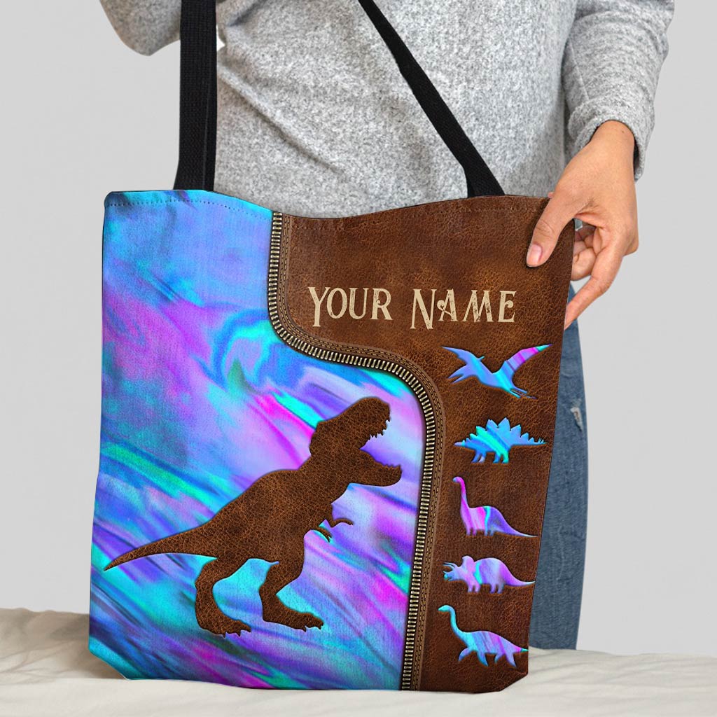 Love Dinosaur Personalized  Tote Bag