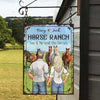 You And Me And The Horses - Personalized Horse Rectangle Metal Sign