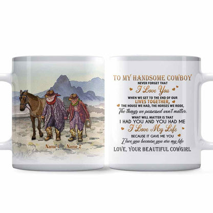 You Had Me & I Had You - Personalized Horse Mug