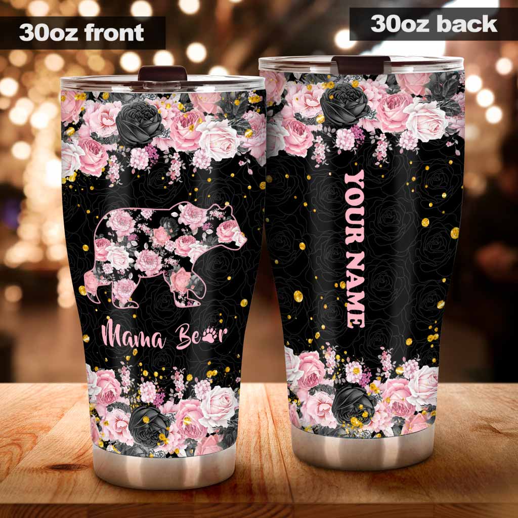 Mama Bear - Personalized Mother's Day Mother Tumbler