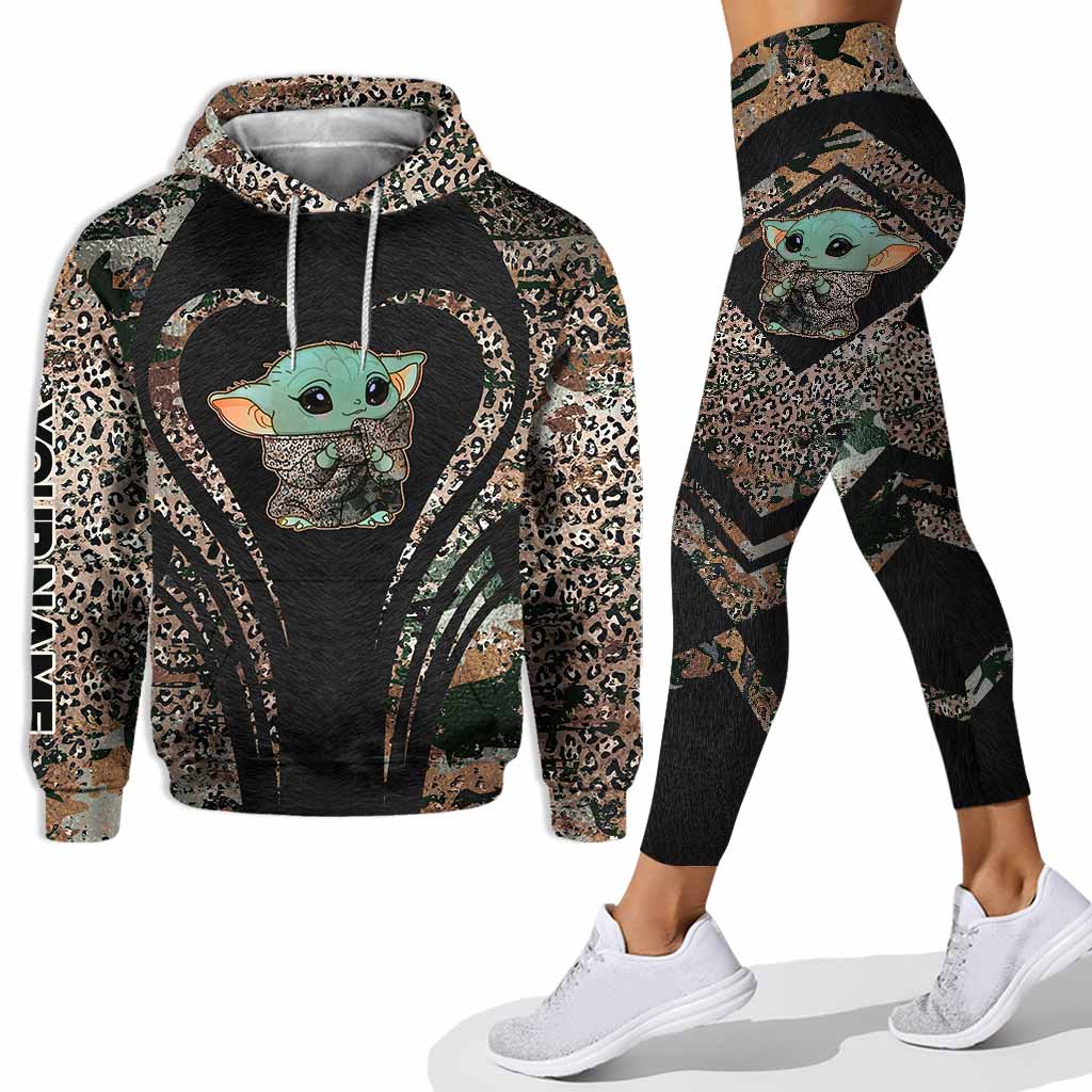 Too Cute I Am - Personalized Hoodie and Leggings