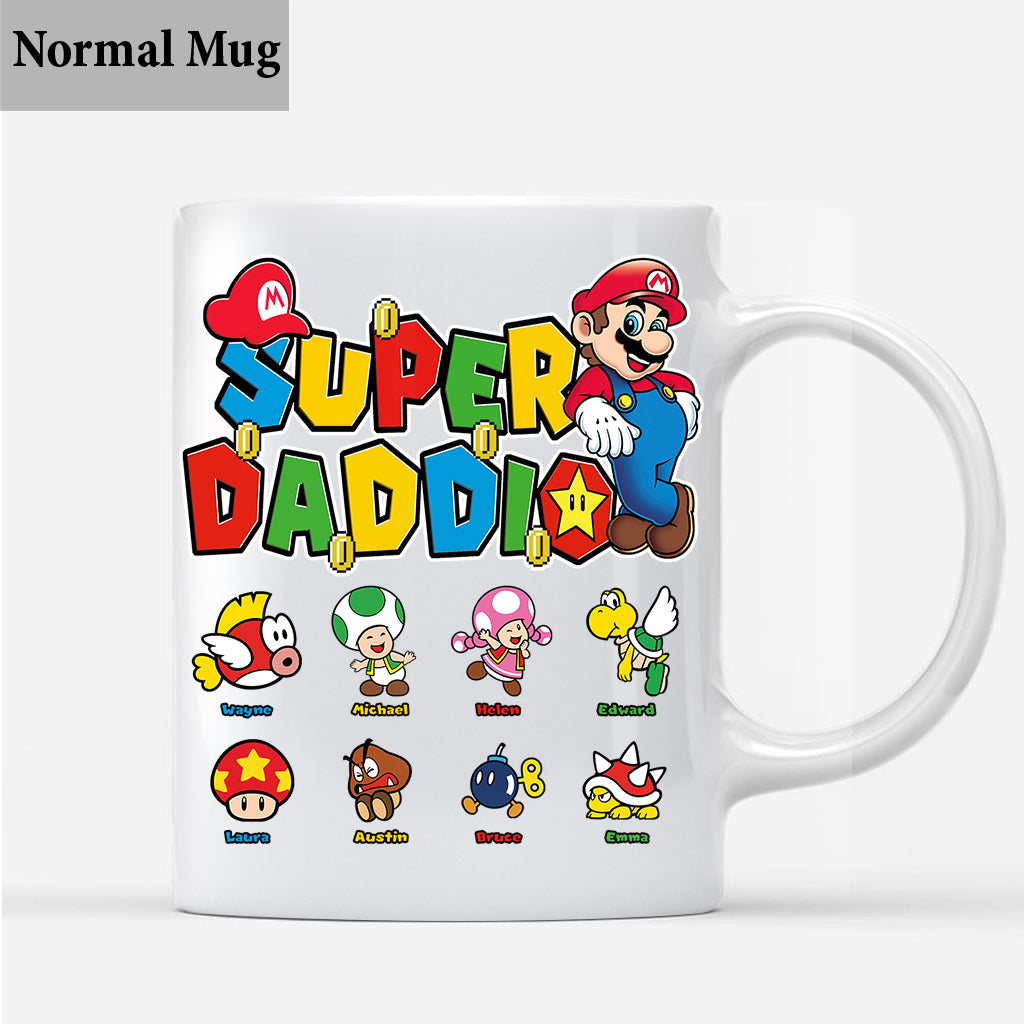 Super Daddio - Personalized Super Plumber Mug