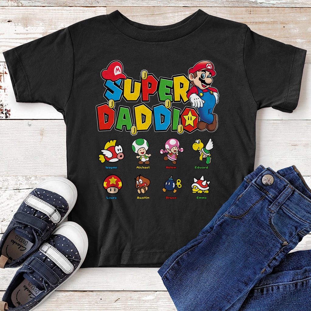 Super Daddio - Personalized Super Plumber T-shirt and Hoodie