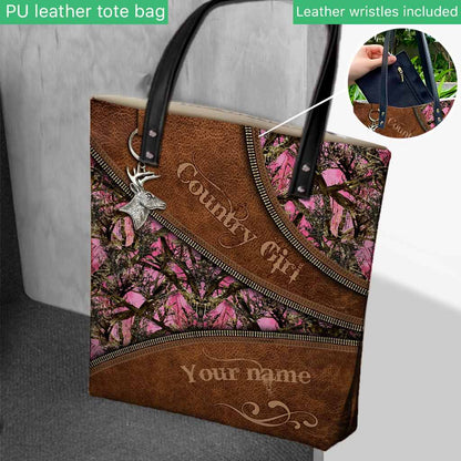 Country Girl - Hunting Personalized  Tote Bag