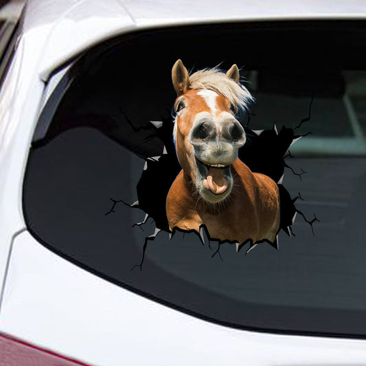 Funny Horses - Horse Decal Die Cut