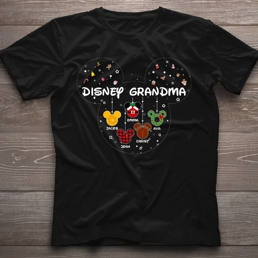 Magical Grandma - Personalized Christmas T-shirt and Hoodie