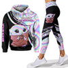 Too Cute For Dark Side - Personalized The Force Hoodie and Leggings