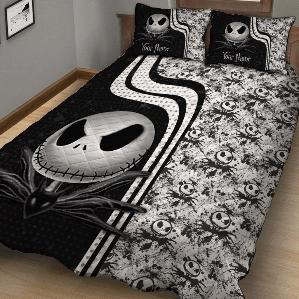 Hello Darkness Nightmare - Personalized Quilt Set