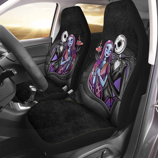 Nightmare Couple - Personalized Nightmare Seat Covers