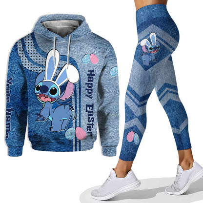 Happy Easter Ohana - Personalized Hoodie and Leggings