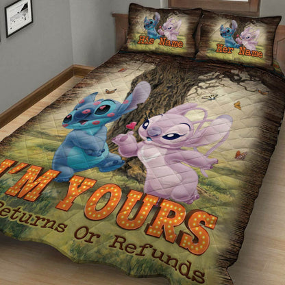 I'm Yours - Personalized Quilt Set