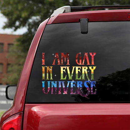 In Every Universe - LGBT Support Decal Full