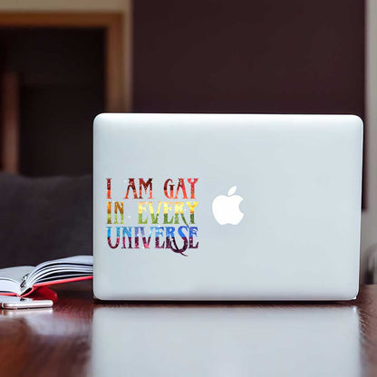 In Every Universe - LGBT Support Decal Full