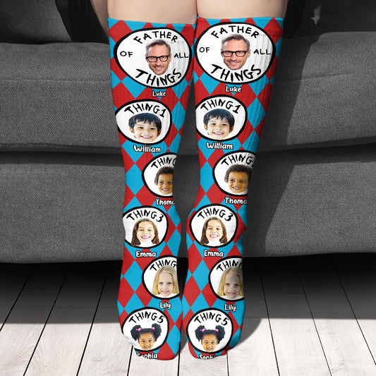 Father Of All Things - Personalized Father Socks