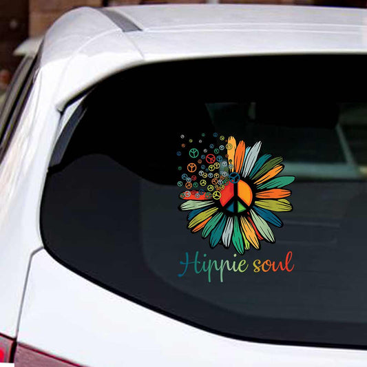 Hippie Soul - Hippie Decal Full