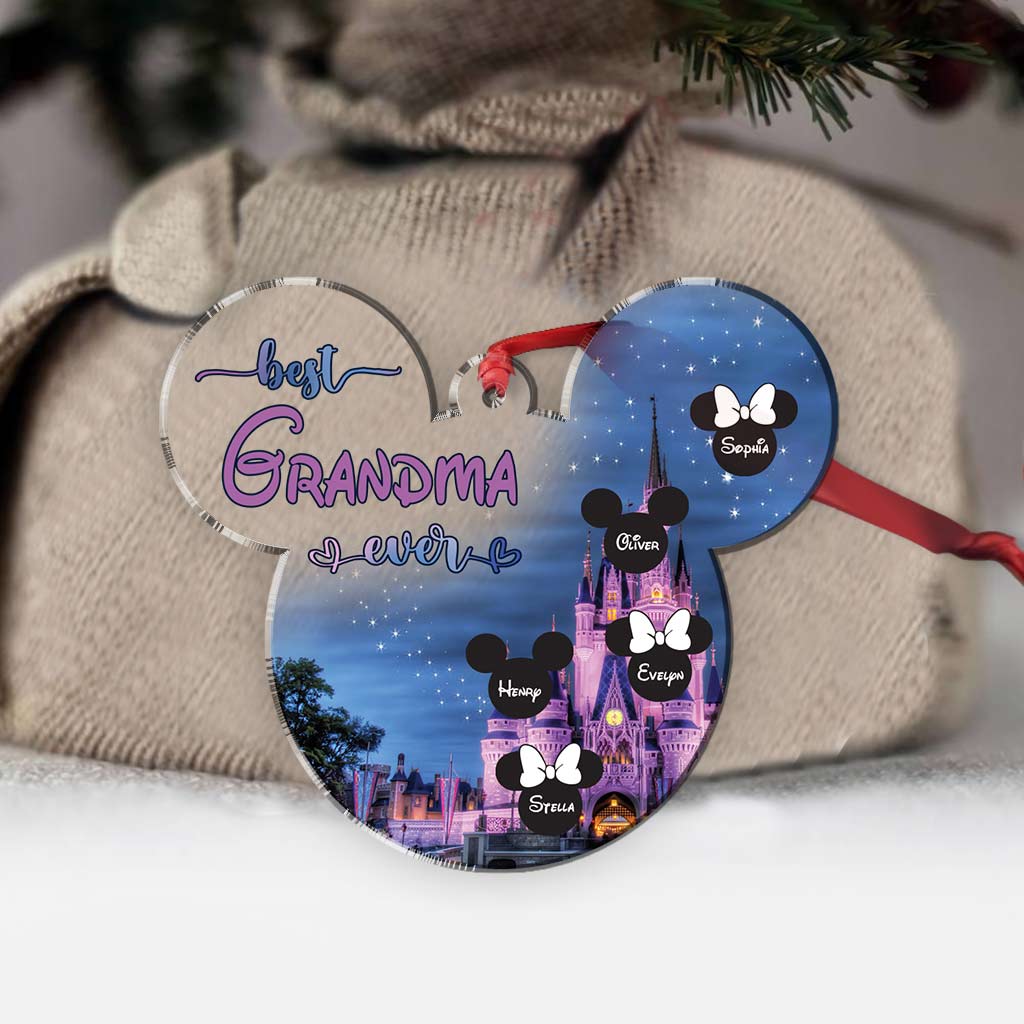 Magical Mamaw - Personalized Christmas Grandma Transparent Ornament