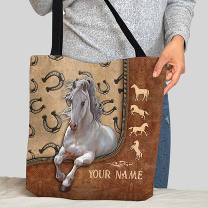 Love Horses - Personalized Tote Bag